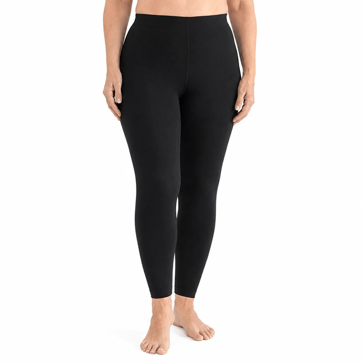 Compression Tights 20-30 mmHg Waist-High Footless