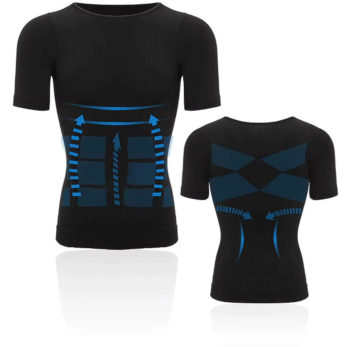 Compression Undershirt Posture Support & Streamlined Fit