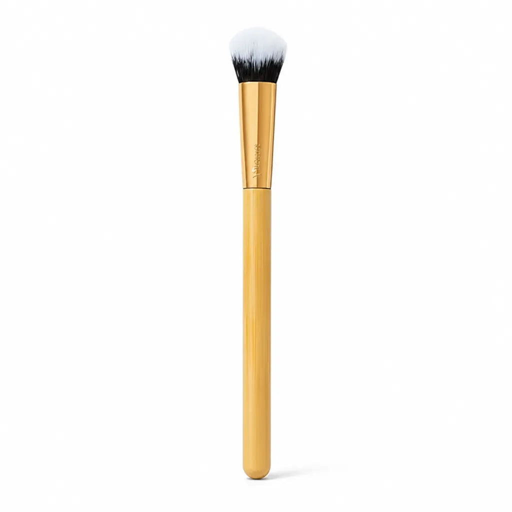 Concealer Brush Paw-Shaped Precision Bamboo Handle & Vegan Bristles