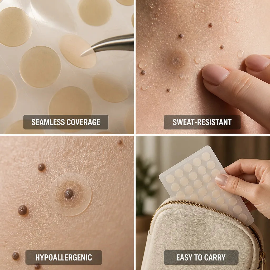 Concealer Patches Hypoallergenic & Sweat-Resistant