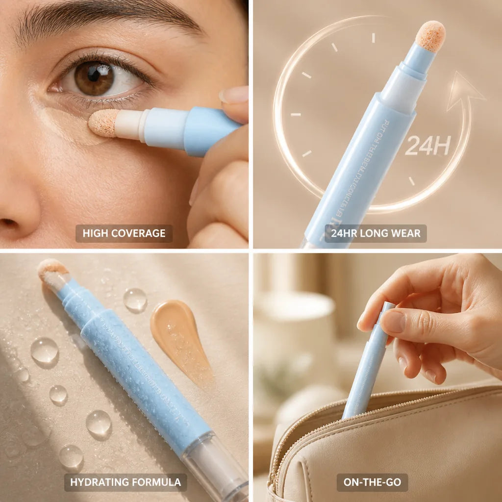 Concealer Pen Dual-Effect 24-Hour High Coverage
