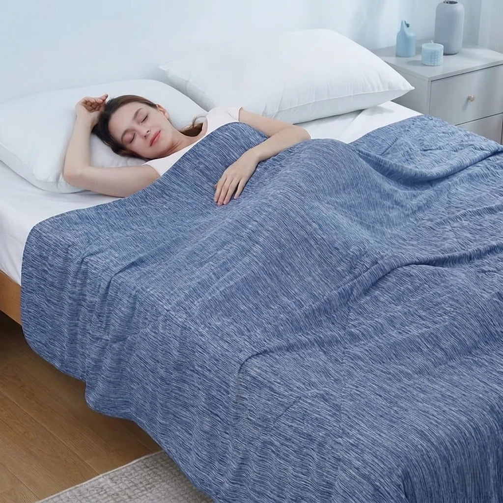 Cooling Blanket Lightweight & Breathable For Hot Sleepers