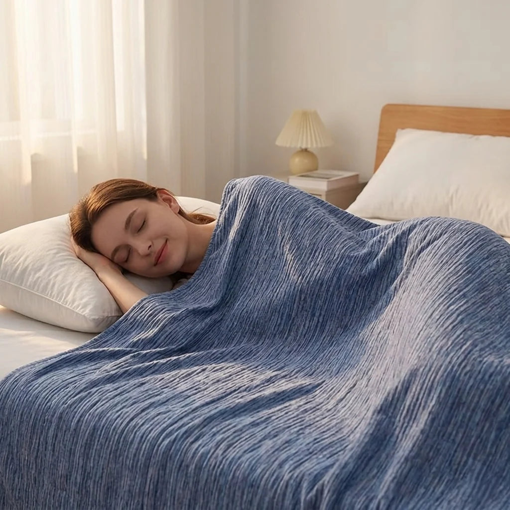 Cooling Blanket Lightweight & Breathable For Hot Sleepers