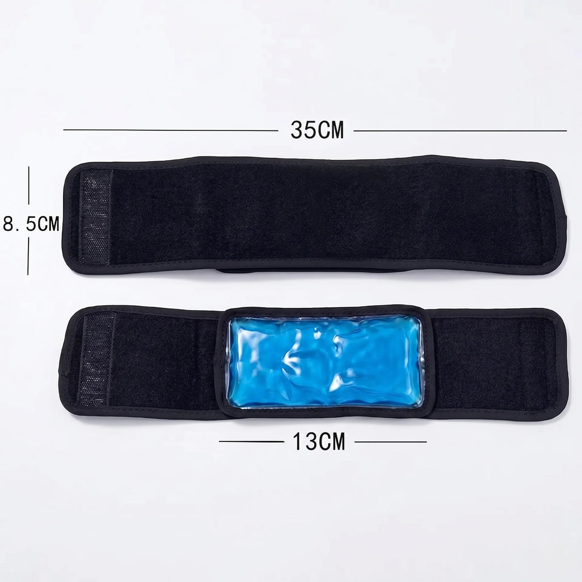 Cooling Gel Wrap Adjustable Straps & Reusable Gel