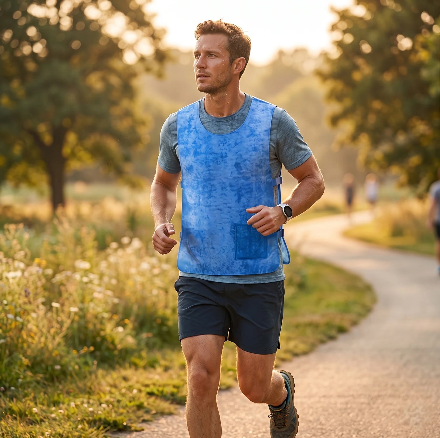 Cooling Utility Vest Breathable Mesh & Adjustable Fit
