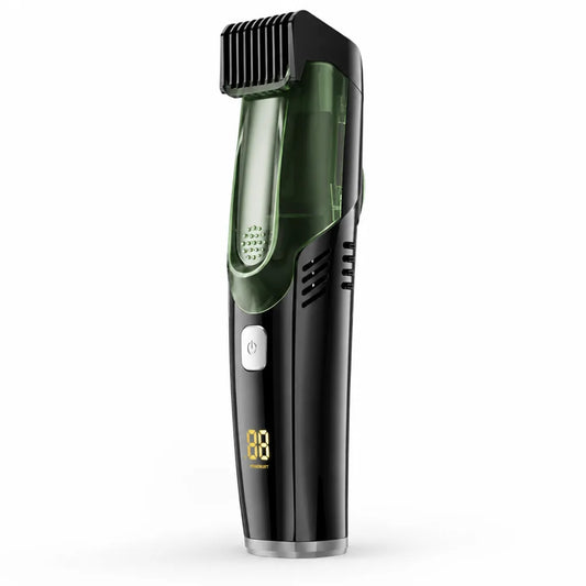 Cordless Shaver Built In Vacuum Stainless Steel Blades