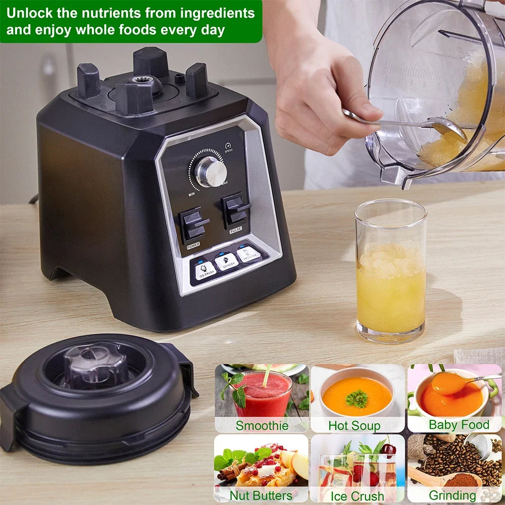 Countertop Blender 2200W Ice-Crushing 2L BPA-Free