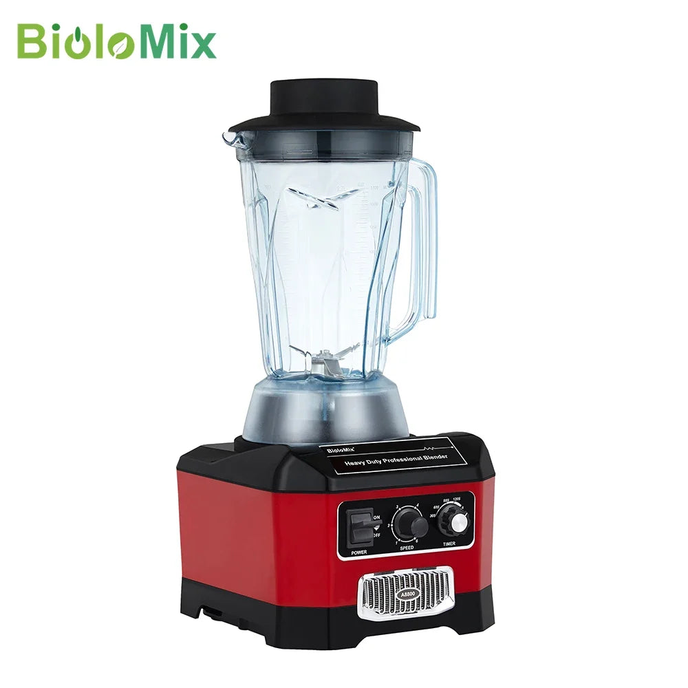 Countertop Blender 2200W Stainless Steel Blades 2L BPA-Free