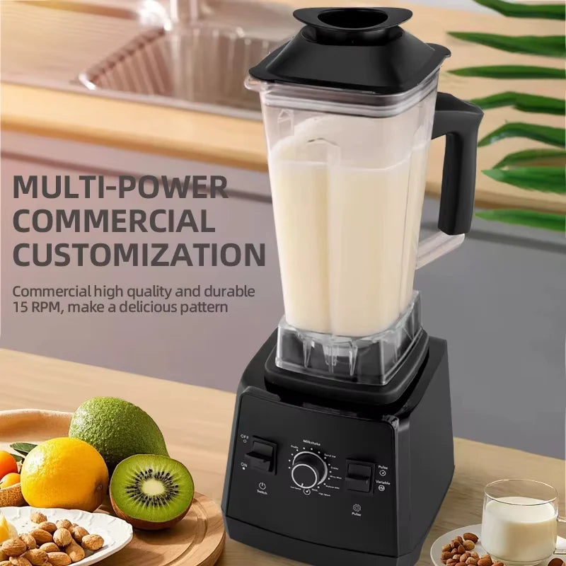 Countertop Blender 2400W 68 Oz Pitcher & Grinder Jar