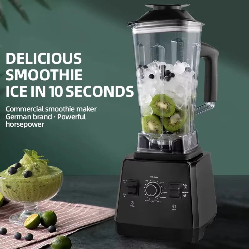 Countertop Blender 2400W 68 Oz Pitcher & Grinder Jar