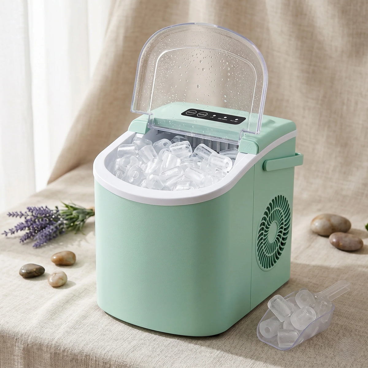 Countertop Ice Maker Fast Ice Production Self-Cleaning Portable