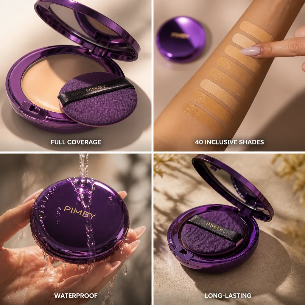 Cream Concealer Full-Coverage Soft-Matte Waterproof & Long-Wearing 40 Shades