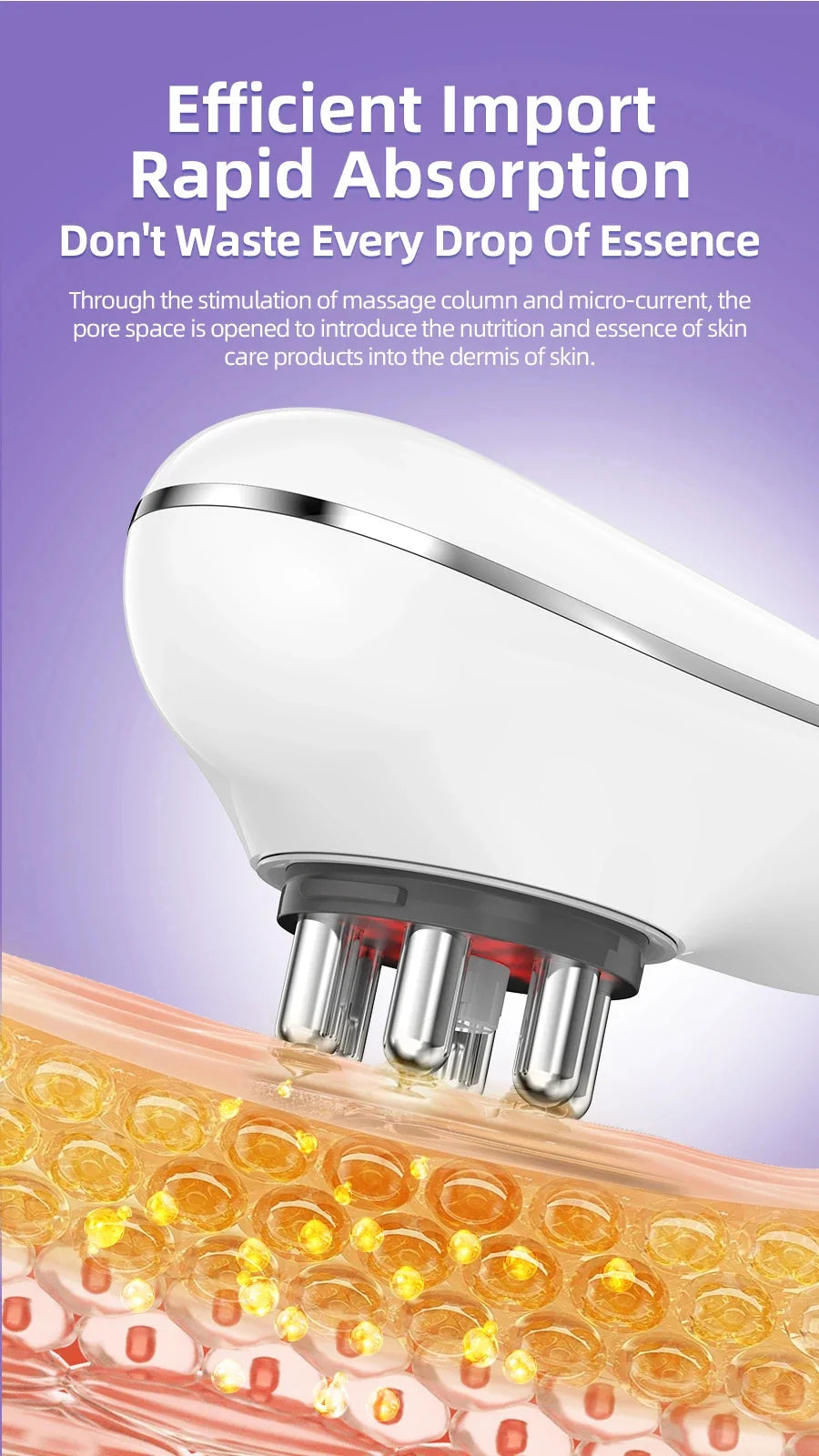 Cupping Device Microcurrent & LED Square & Round Cups