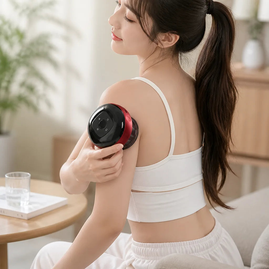 Cupping Massager Vacuum Suction & Heat Pain Relief