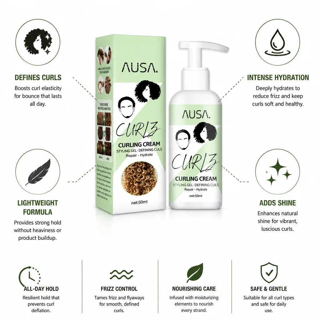 Curl Cream Lightweight Hydrating All-Day Hold