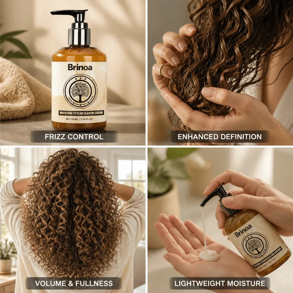 Curl Defining Cream Frizz-Free Volume & Definition