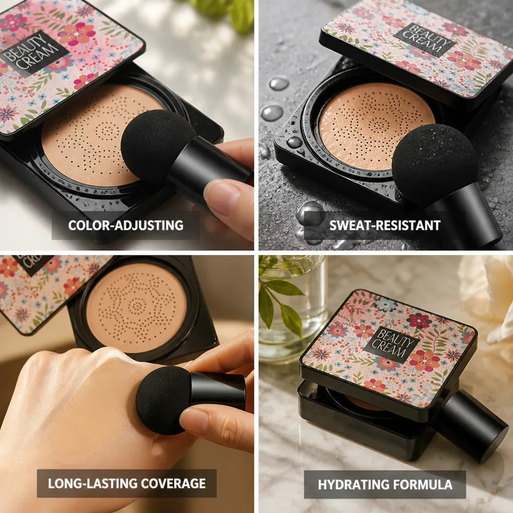Cushion Foundation Color-Adjusting Hydrating & Sweat-Resistant