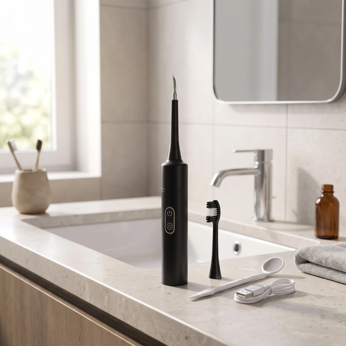 Dental Cleaning Tool Rechargeable Brush & Flosser