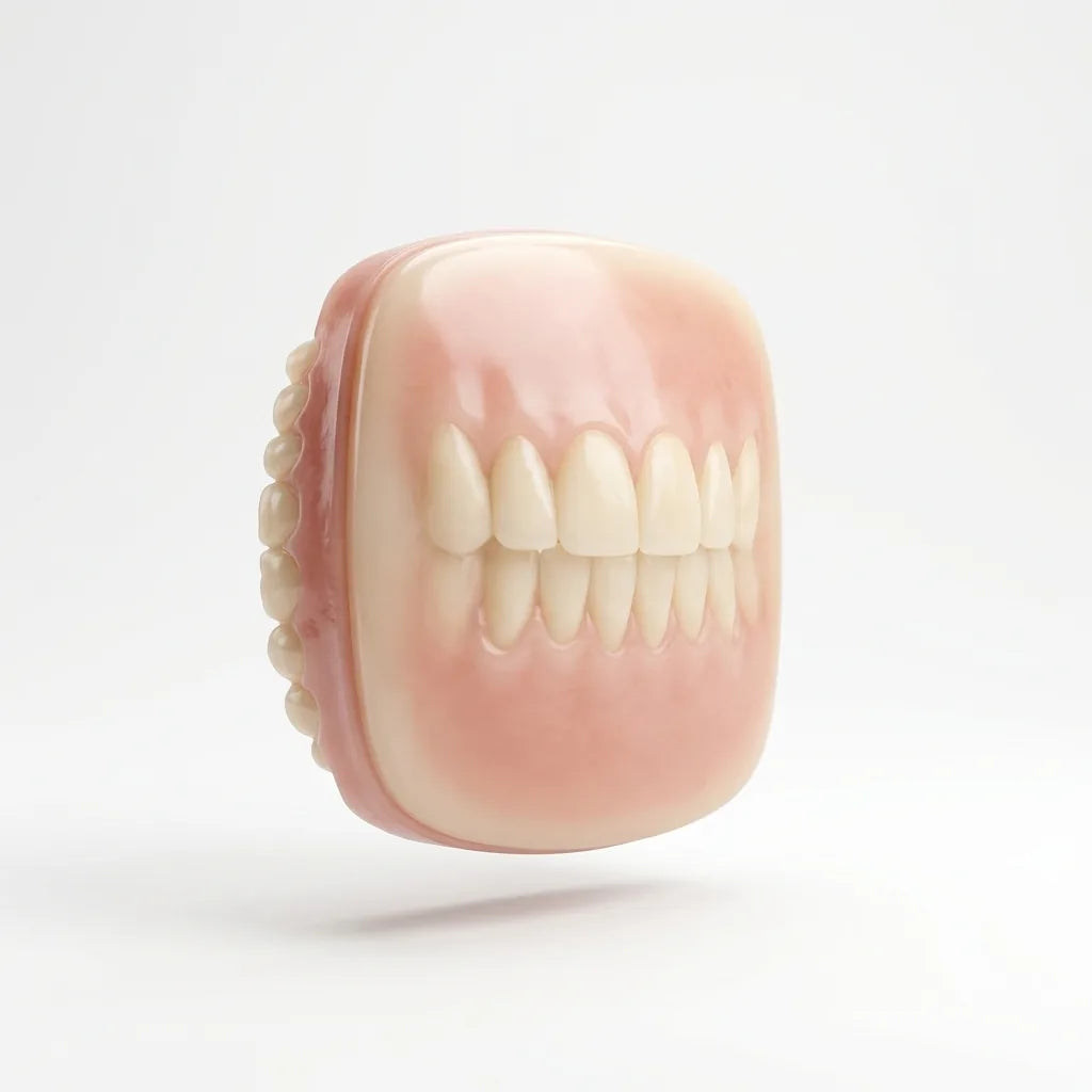 Denture Set Heat-Activated Custom Fit Adhesive-Free