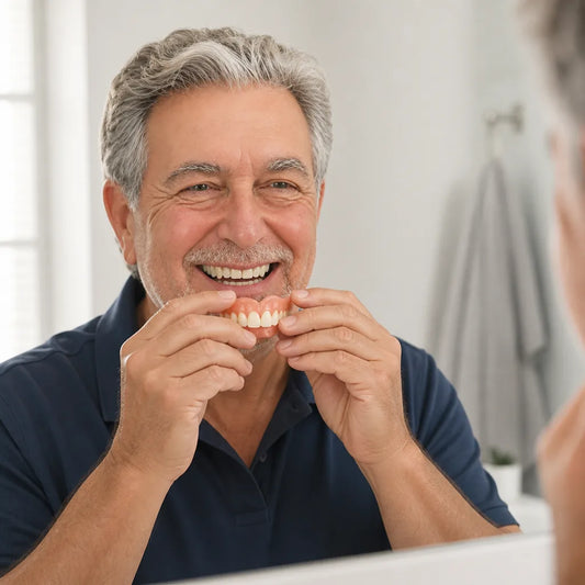 Dentures Custom-Fit Home Molding Upper & Lower