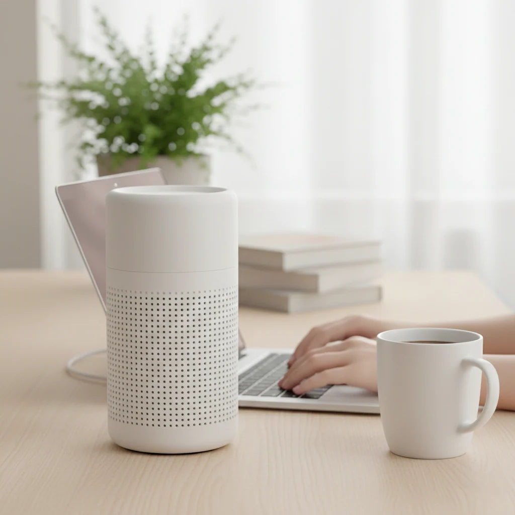 Desktop Air Purifier True HEPA & Activated Carbon USB Powered