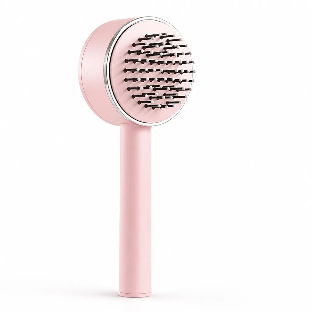 Detangling Brush 3D Air Cushion Push To Clean Button
