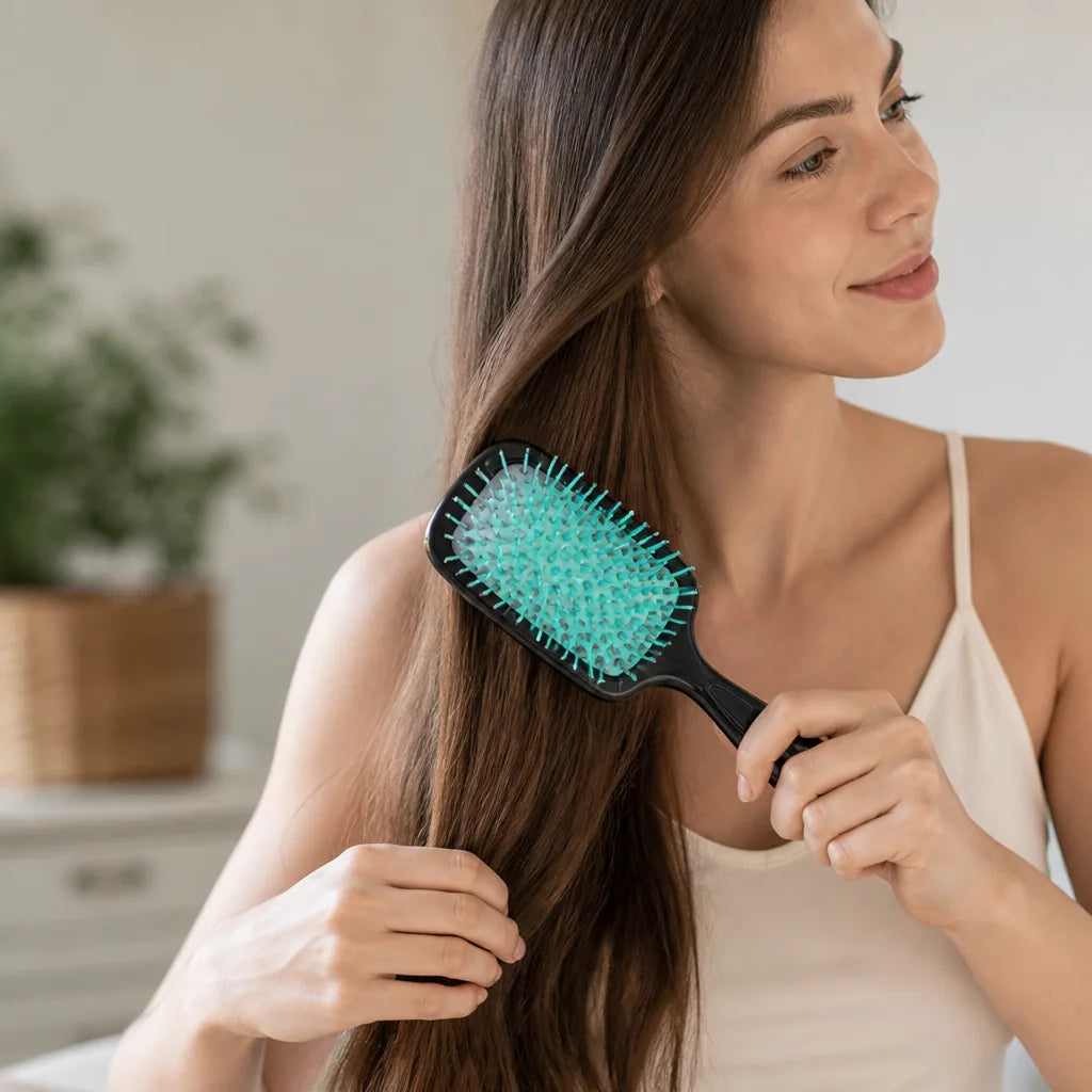 Detangling Brush Tangle-Free Reduces Breakage