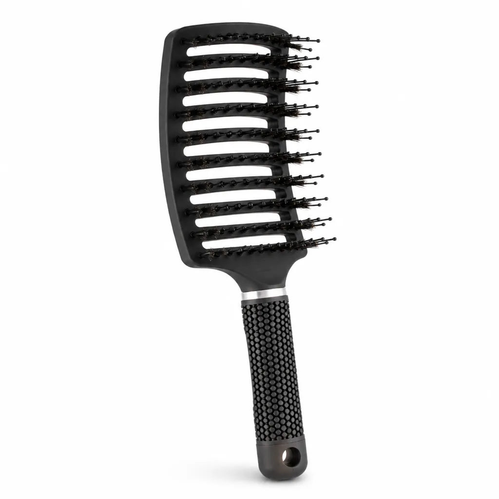 Detangling Hairbrush Vented Boar & Nylon Bristles