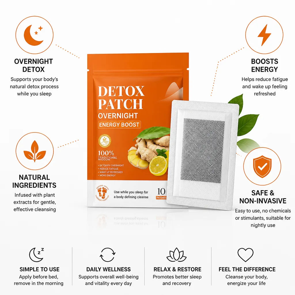 Detox Patch Overnight Energy Boost
