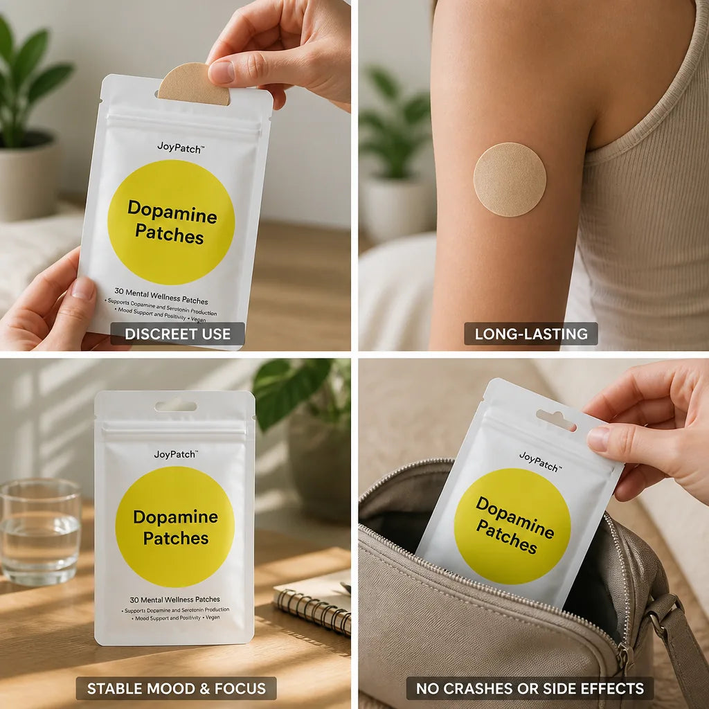 Dopamine Patch Discreet Long-Lasting Mood & Focus 90-Pack