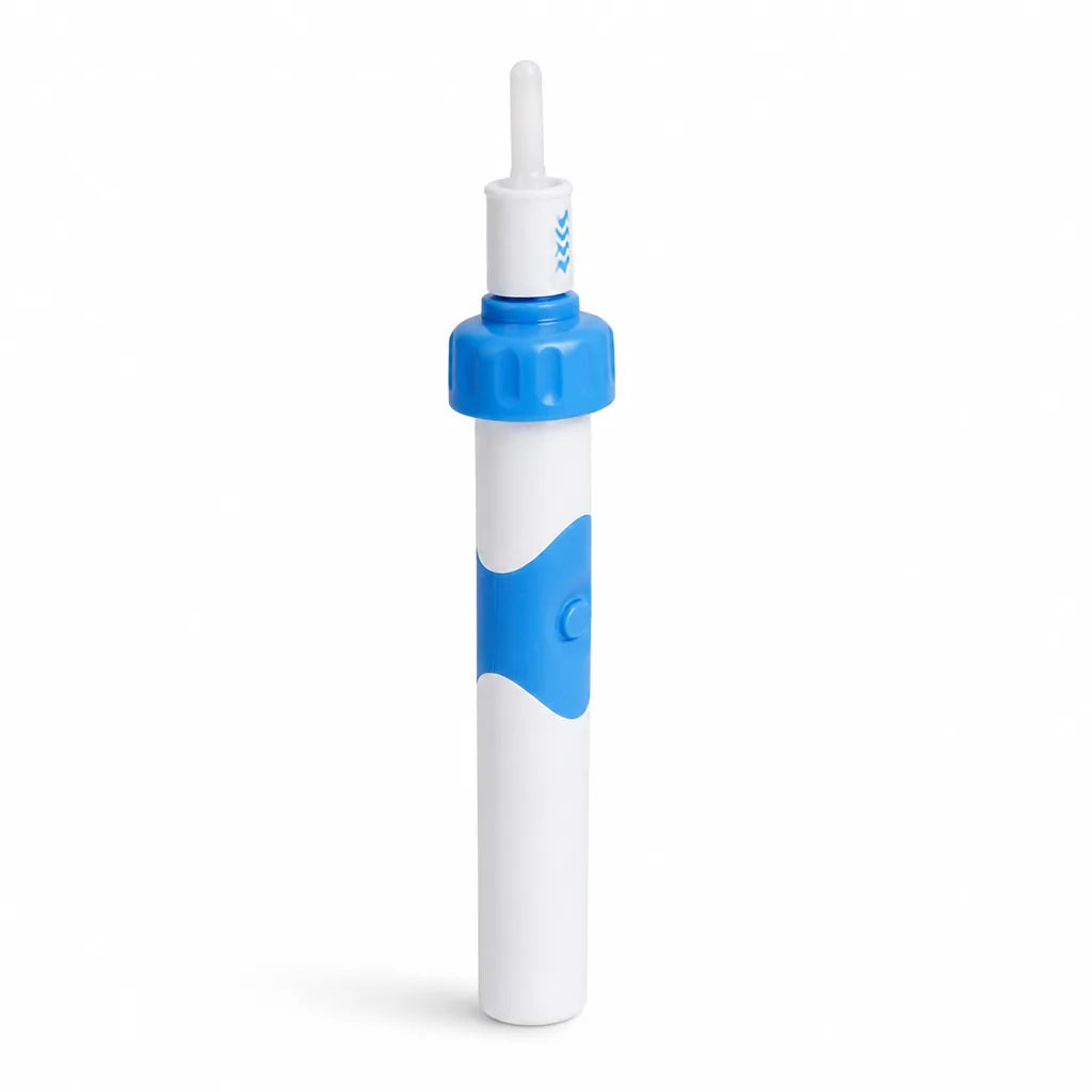 Ear Cleaner Cordless Gentle Suction & Silicone Tip