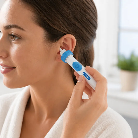 Ear Cleaner Gentle Vacuum & Vibration Soft Silicone Tips