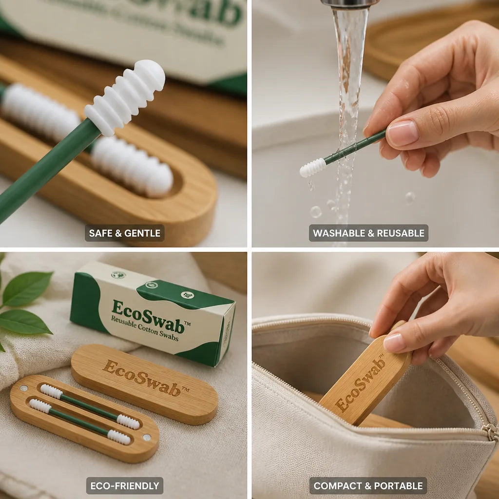 Ear Cleaner Reusable Silicone Eco-Friendly