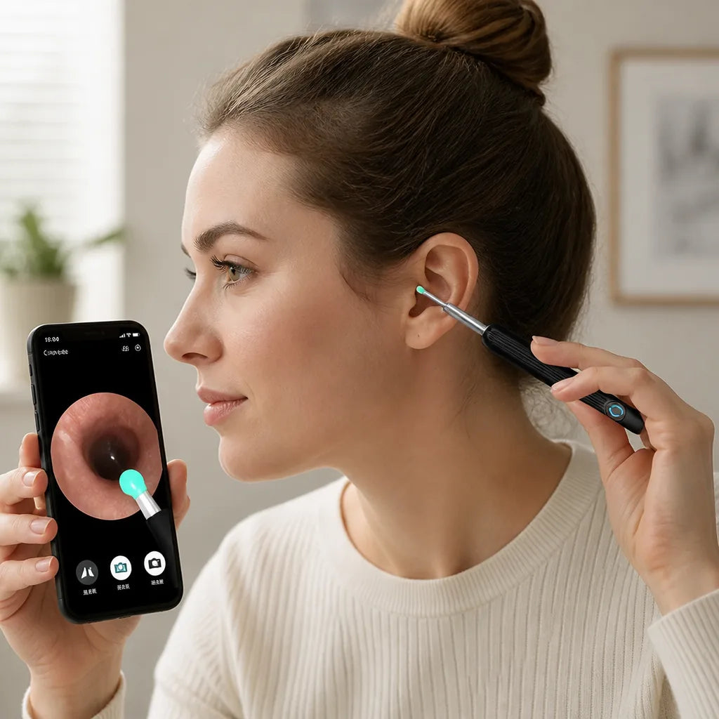 Ear Cleaner WiFi HD Camera Gentle Suction