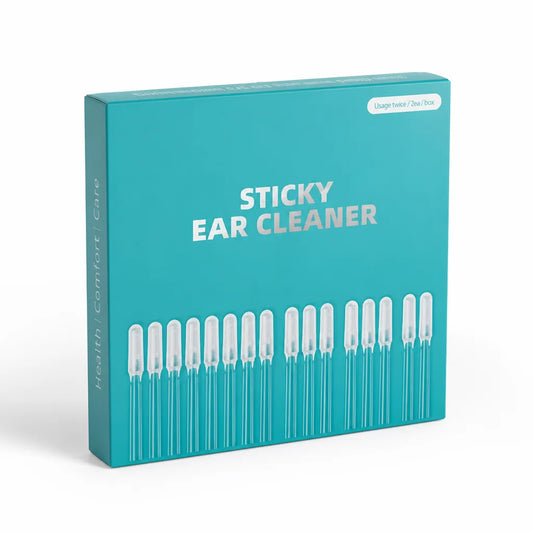 Ear Cleaning Stick Soft Adhesive Tip Reusable