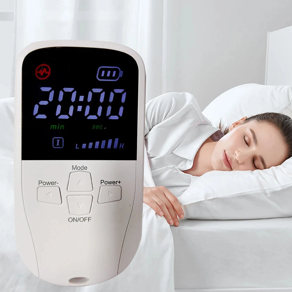 Ear Clip Stimulator Battery-Powered 30-Minute Timer