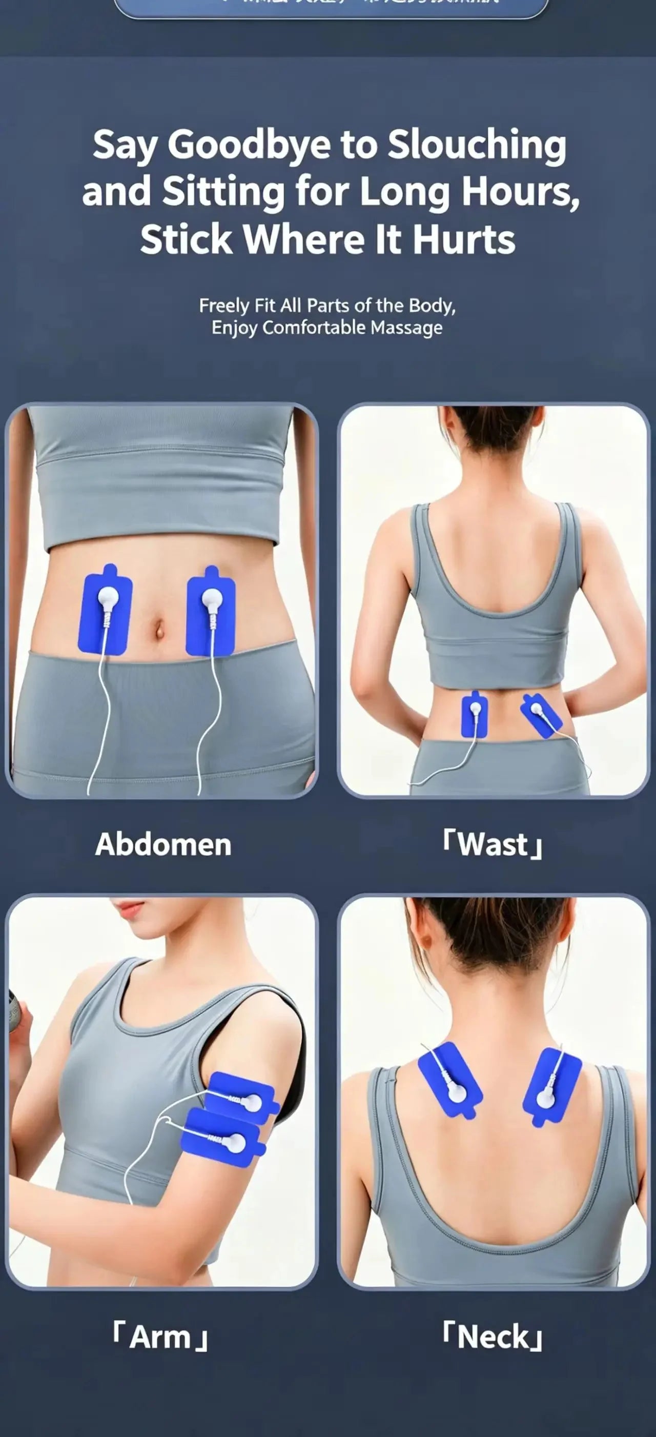 Ear-Clip Stimulator Compact Clip Electrode Home Use