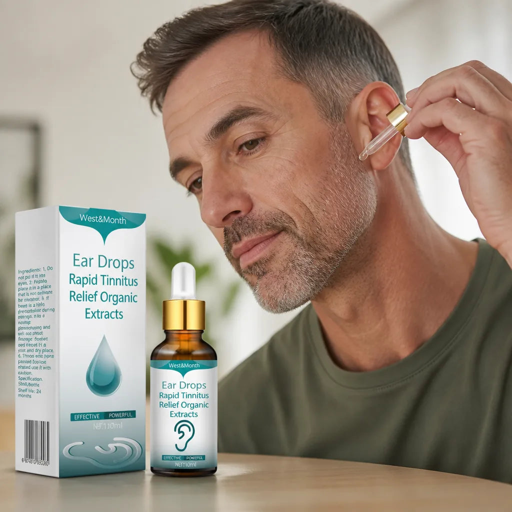 Ear Drops Rapid Tinnitus Relief Organic Extracts