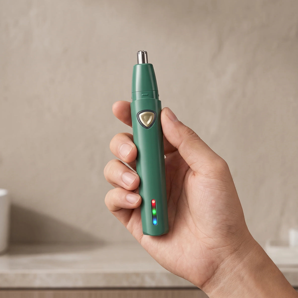 Ear & Nose Hair Trimmer Dual-Edge Blade Rechargeable