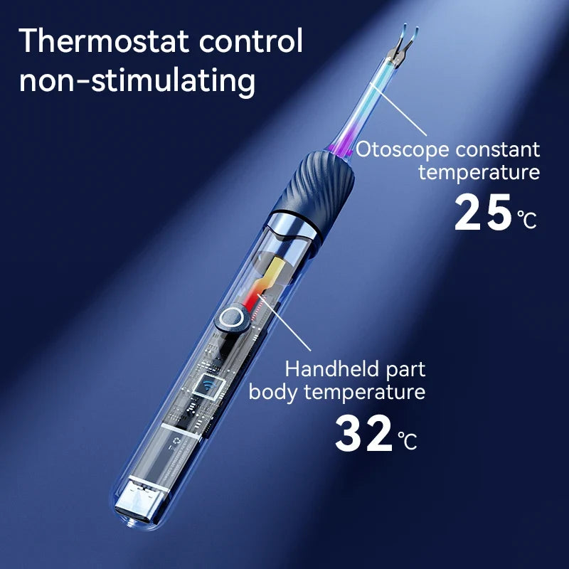 Ear Wax Removal Tool 12MP HD Wi‑Fi