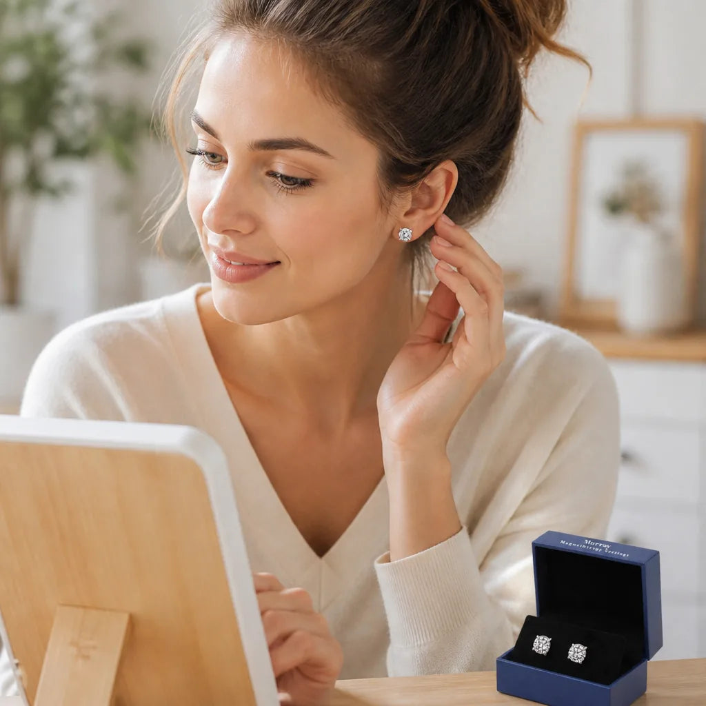 Earrings Magnetic Therapy Negative Ion & Infrared