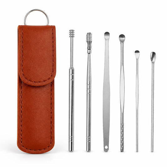 Earwax Removal Kit Stainless Steel Spiral & Shovel