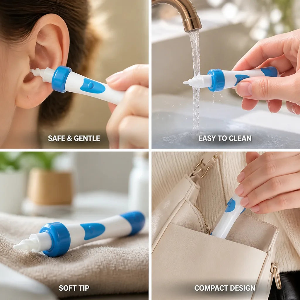 Earwax Remover Gentle Soft Tips At-Home