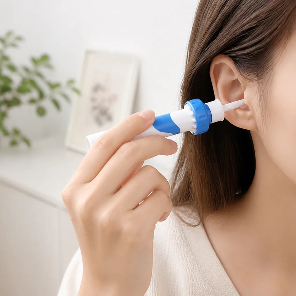 Earwax Remover Wireless Vibration & Suction Soft Silicone Tip