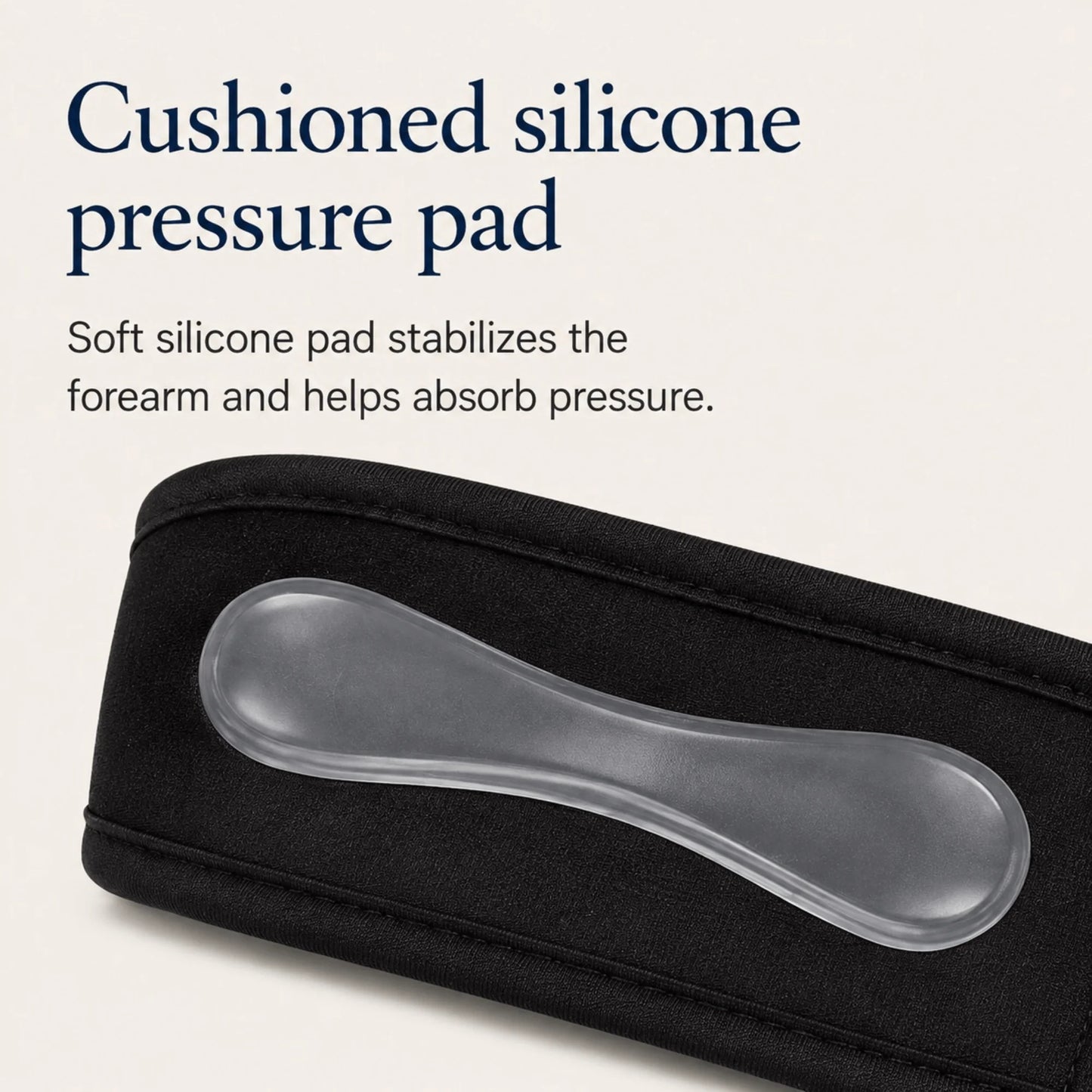 Elbow Brace Dial-Adjustable Silicone Pad & Breathable Mesh