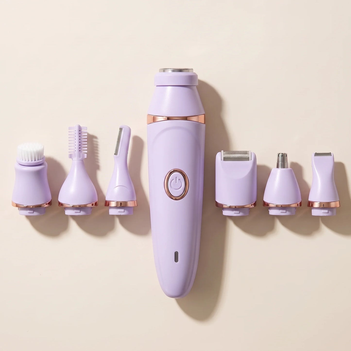 Electric Body Groomer 7-in-1 Rechargeable & Cordless