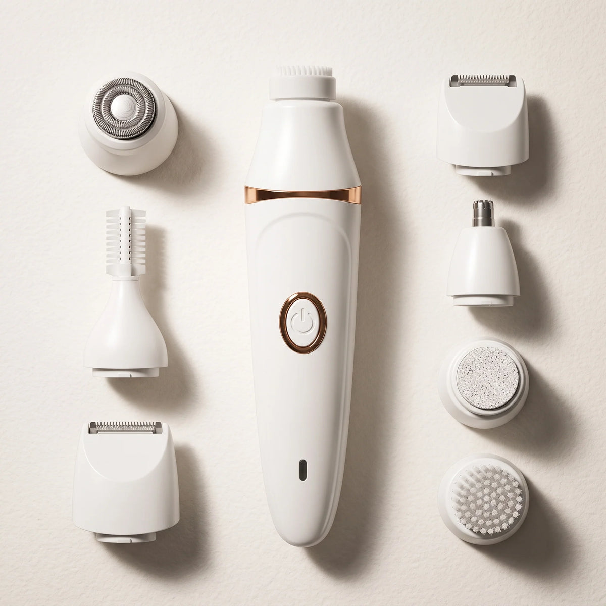 Electric Body Groomer 7-in-1 Rechargeable & Cordless