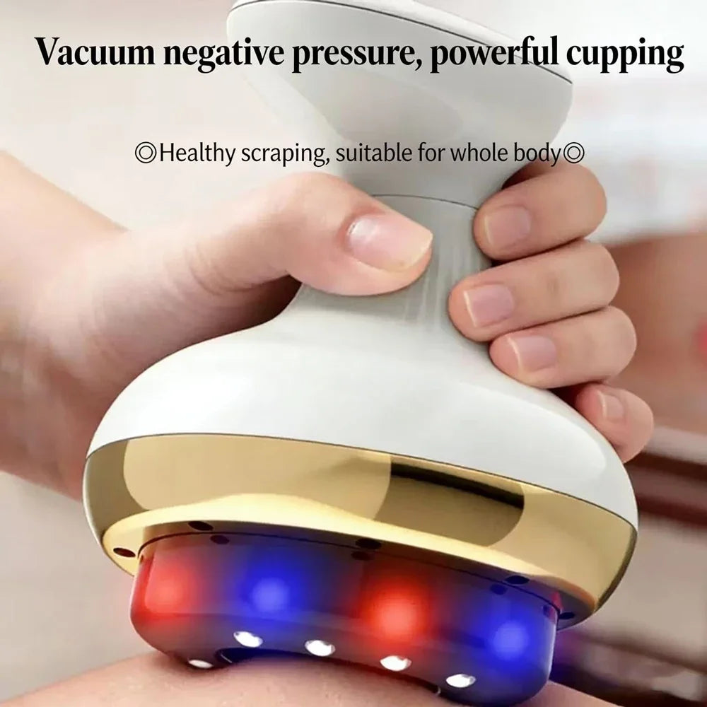 Electric Cupping Massager Heated Suction & Scraping
