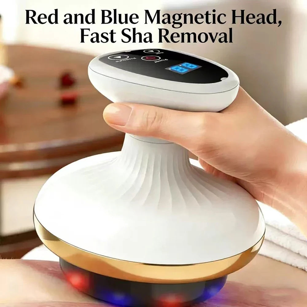 Electric Cupping Massager Heated Suction & Scraping