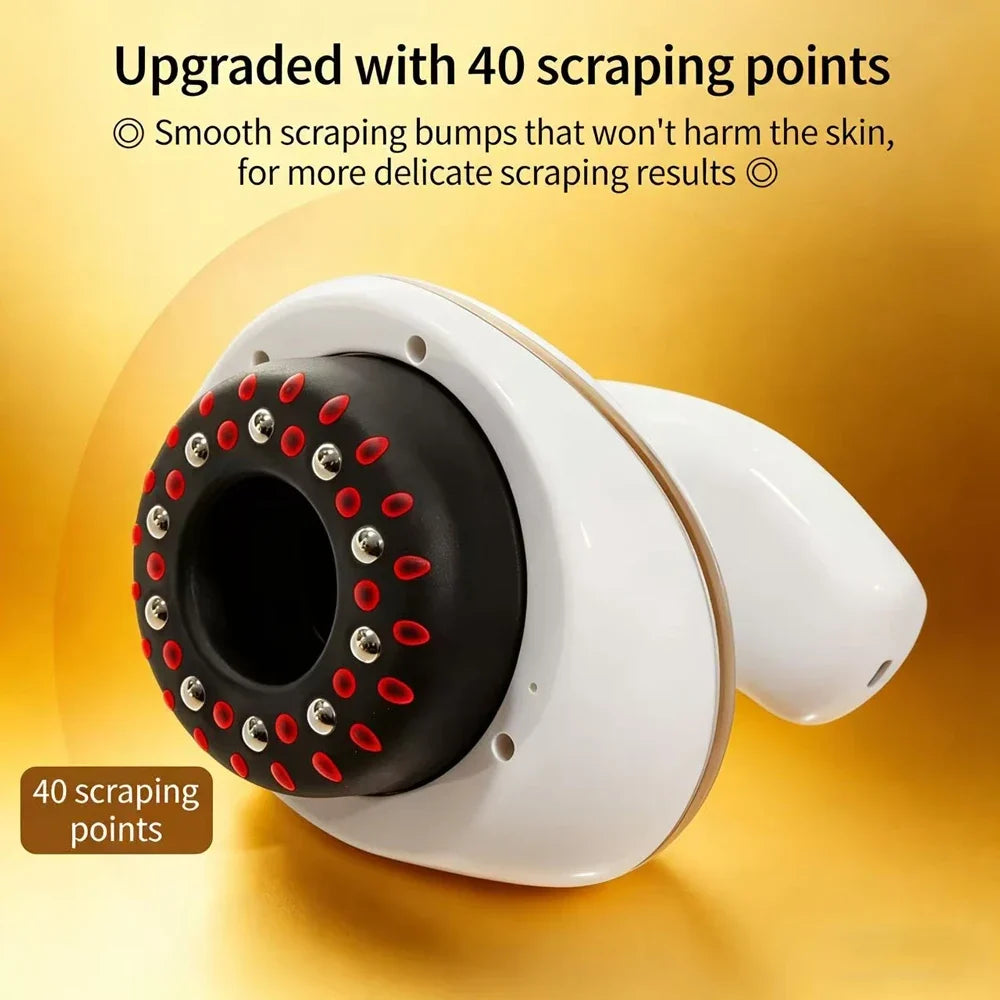 Electric Cupping Massager Heated Suction & Scraping